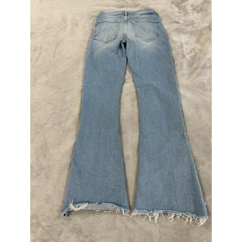 MOTHER Denim The Runaway Step Fray in California Cruiser Light Wash 26x31 Flare - Picture 2 of 9